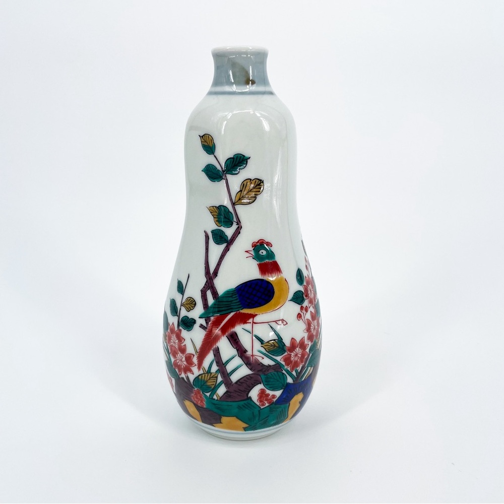 ☀️ 3/$25 Vintage Japanese Saki Ceramic Tokkuri Bottle / Flower Vase